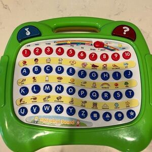 Kids Alphabet Learning Board - Green